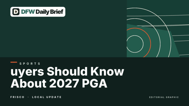 Editorial graphic for What Frisco Golfers and Ticket Buyers Should Know About 2027 PGA Championship Preparations.